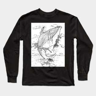 Wicked Whale Long Sleeve T-Shirt
